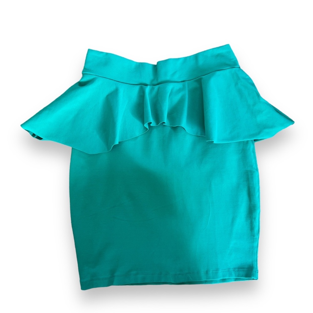 Green Strech Skirt from bebe